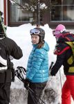 Zurs 19 februari 2013
Prinses Caroline van Monaco en haar dochter op ski vakantie in Zurs/Lech.
Peter Smulders bv