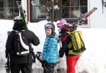 Zurs 19 februari 2013
Prinses Caroline van Monaco en haar dochter op ski vakantie in Zurs/Lech.
Peter Smulders bv