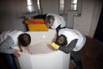 Bergen op zoom 16 maart 2013
Prinses Laurentien helpt mee met de grote schoonmaak in Museum De Gevangenpoort. De prinses en haar man prins Constantijn verrichten samen met hun kinderen  Eloise en Claus Cazimir de schoonmaakwerkzaamheden in het kader van de vrijwilligersactie NLdoet.
Peter Smulders bv
