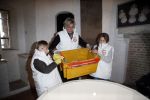 Bergen op zoom 16 maart 2013
Prinses Laurentien helpt mee met de grote schoonmaak in Museum De Gevangenpoort. De prinses en haar man prins Constantijn verrichten samen met hun kinderen  Eloise en Claus Cazimir de schoonmaakwerkzaamheden in het kader van de vrijwilligersactie NLdoet.
Peter Smulders bv
