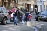 Amsterdam 12 maart 2013
Robert leroy met zijn kinderen op de scheldestraat.
Peter Smulders bv