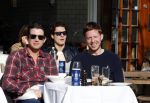 Amsterdam 5 maart 2013
Robert de Hoog met een vriend op terras.
Peter Smulders bv