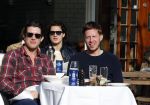 Amsterdam 5 maart 2013
Robert de Hoog met een vriend op terras.
Peter Smulders bv