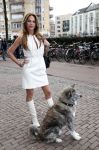 Amsterdam 6 maart 2013
Presentatie nieuwe net5 programma Sabotage in little buddha bar. Rosalie v Breemen met hond
Peter Smulders bv