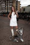 Amsterdam 6 maart 2013
Presentatie nieuwe net5 programma Sabotage in little buddha bar. Rosalie v Breemen met hond
Peter Smulders bv