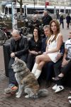 Amsterdam 6 maart 2013
Presentatie nieuwe net5 programma Sabotage in little buddha bar. Rosalie v Breemen met hond
Peter Smulders bv
