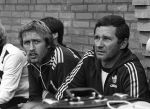 Eindhoven, 1981
FC Eindhoven trainer Jacques de Wit en keeper Fred Beerendonk
Foto Peter Smulders BV