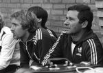Eindhoven, 1981
FC Eindhoven trainer Jacques de Wit en keeper Fred Beerendonk
Foto Peter Smulders BV