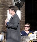 Amsterdam 5 maart 2013
Twan Huys met vrouw en een kennis op terras.
Peter Smulders bv