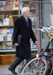 Amsterdam 4 maart 2015  
Berend Boudewijn op straat in Amsterdam zuid.