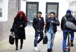 Amsterdam 3 maart 2015
 De lancering van de Berget Lewis & Shirma Rouse Foundation in muziekschool van Amsterdam.
Berget met nieuwe vriend