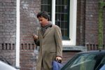 Amsterdam 4 maart 2015
Camiel Eurlings wandelend op straat in Amsterdam zuid.