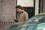 Amsterdam 4 maart 2015
Camiel Eurlings wandelend op straat in Amsterdam zuid.