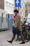 Amsterdam 4 maart 2015
Camiel Eurlings wandelend op straat in Amsterdam zuid.