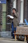 Amsterdam 16 februari 2015
Camiel Eurlings bellend op straat in amsterdam zuid.