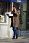 Amsterdam 16 februari 2015
Camiel Eurlings bellend op straat in amsterdam zuid.