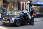 Amsterdam 13 februari 2015
Christine Kroonenberg met haar fiat 500