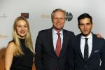Amsterdam 2 maart 2015
Uitreiking van de tv beelden.
Fons de Poel met zoon Aviv en schoondochter