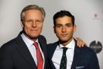 Amsterdam 2 maart 2015
Uitreiking van de tv beelden.
Fons de Poel met zoon Aviv en schoondochter