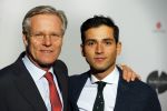 Amsterdam 2 maart 2015
Uitreiking van de tv beelden.
Fons de Poel met zoon Aviv en schoondochter