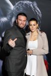 Amsterdam 11 februari 2015
Premiere fifty shades of grey in tuschinski.
Jamie Saunders met vriendin