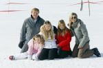 Lech, 23 Februari 2015
Jaarlijkse fotoshoot koninklijke Familie in Lech met Koning willem Alexander, Koningin Maxima, Prinses Beatrix,Prinses Amalia, Prinses Alexia en Prinses Ariane
