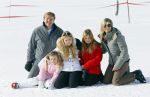 Lech, 23 Februari 2015
Jaarlijkse fotoshoot koninklijke Familie in Lech met Koning willem Alexander, Koningin Maxima, Prinses Beatrix,Prinses Amalia, Prinses Alexia en Prinses Ariane