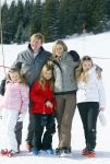 Lech, 23 Februari 2015
Jaarlijkse fotoshoot koninklijke Familie in Lech met Koning willem Alexander, Koningin Maxima, Prinses Beatrix,Prinses Amalia, Prinses Alexia en Prinses Ariane