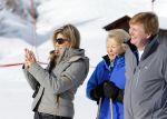 Lech, 23 Februari 2015
Jaarlijkse fotoshoot koninklijke Familie in Lech met Koning willem Alexander, Koningin Maxima, Prinses Beatrix,Prinses Amalia, Prinses Alexia en Prinses Ariane