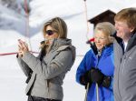 Lech, 23 Februari 2015
Jaarlijkse fotoshoot koninklijke Familie in Lech met Koning willem Alexander, Koningin Maxima, Prinses Beatrix,Prinses Amalia, Prinses Alexia en Prinses Ariane