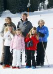 Lech, 23 Februari 2015
Jaarlijkse fotoshoot koninklijke Familie in Lech met Koning willem Alexander, Koningin Maxima, Prinses Beatrix,Prinses Amalia, Prinses Alexia en Prinses Ariane