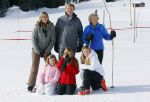 Lech, 23 Februari 2015
Jaarlijkse fotoshoot koninklijke Familie in Lech met Koning willem Alexander, Koningin Maxima, Prinses Beatrix,Prinses Amalia, Prinses Alexia en Prinses Ariane