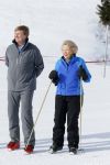 Lech, 23 Februari 2015
Jaarlijkse fotoshoot koninklijke Familie in Lech met Koning willem Alexander, Koningin Maxima, Prinses Beatrix,Prinses Amalia, Prinses Alexia en Prinses Ariane