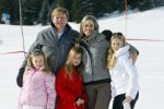 Lech, 23 Februari 2015
Jaarlijkse fotoshoot koninklijke Familie in Lech met Koning willem Alexander, Koningin Maxima, Prinses Beatrix,Prinses Amalia, Prinses Alexia en Prinses Ariane