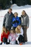Lech, 23 Februari 2015
Jaarlijkse fotoshoot koninklijke Familie in Lech met Koning willem Alexander, Koningin Maxima, Prinses Beatrix,Prinses Amalia, Prinses Alexia en Prinses Ariane