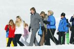 Lech, 23 Februari 2015
Jaarlijkse fotoshoot koninklijke Familie in Lech met Koning willem Alexander, Koningin Maxima, Prinses Beatrix,Prinses Amalia, Prinses Alexia en Prinses Ariane