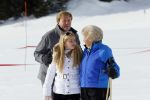 Lech, 23 Februari 2015
Jaarlijkse fotoshoot koninklijke Familie in Lech met Koning willem Alexander, Koningin Maxima, Prinses Beatrix,Prinses Amalia, Prinses Alexia en Prinses Ariane