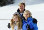 Lech, 23 Februari 2015
Jaarlijkse fotoshoot koninklijke Familie in Lech met Koning willem Alexander, Koningin Maxima, Prinses Beatrix,Prinses Amalia, Prinses Alexia en Prinses Ariane