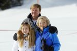 Lech, 23 Februari 2015
Jaarlijkse fotoshoot koninklijke Familie in Lech met Koning willem Alexander, Koningin Maxima, Prinses Beatrix,Prinses Amalia, Prinses Alexia en Prinses Ariane