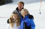 Lech, 23 Februari 2015
Jaarlijkse fotoshoot koninklijke Familie in Lech met Koning willem Alexander, Koningin Maxima, Prinses Beatrix,Prinses Amalia, Prinses Alexia en Prinses Ariane