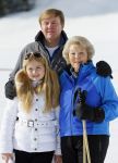 Lech, 23 Februari 2015
Jaarlijkse fotoshoot koninklijke Familie in Lech met Koning willem Alexander, Koningin Maxima, Prinses Beatrix,Prinses Amalia, Prinses Alexia en Prinses Ariane