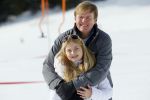 Lech, 23 Februari 2015
Jaarlijkse fotoshoot koninklijke Familie in Lech met Koning willem Alexander, Koningin Maxima, Prinses Beatrix,Prinses Amalia, Prinses Alexia en Prinses Ariane