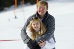 Lech, 23 Februari 2015
Jaarlijkse fotoshoot koninklijke Familie in Lech met Koning willem Alexander, Koningin Maxima, Prinses Beatrix,Prinses Amalia, Prinses Alexia en Prinses Ariane