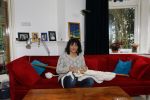 Hilversum 4 maart 2015
Binnen kijken in het huis van Leonie Sazias.