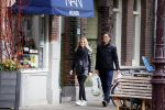 Amsterdam 17 februari 2015
Niklas Moisander met zijn zwangere vrouw/vriendin in amsterdam zuid.