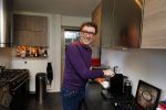 Hilversum 4 maart 2015
Binnen kijken in het huis van Peter Douglas en zijn vrouw