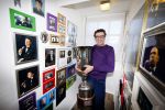 Hilversum 4 maart 2015
Binnen kijken in het huis van Peter Douglas en zijn vrouw