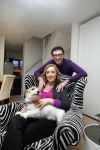 Hilversum 4 maart 2015
Binnen kijken in het huis van Peter Douglas en zijn vrouw