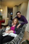 Hilversum 4 maart 2015
Binnen kijken in het huis van Peter Douglas en zijn vrouw