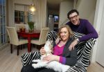 Hilversum 4 maart 2015
Binnen kijken in het huis van Peter Douglas en zijn vrouw